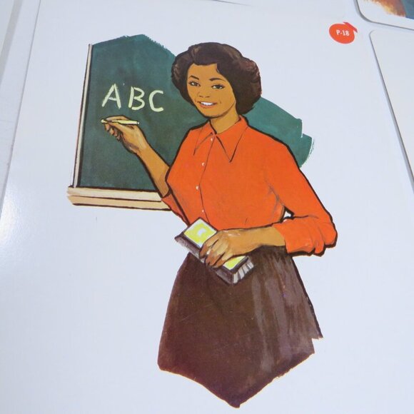 Peabody 60s People at home (6) cards Vintage Artwork - Picture 2 of 11